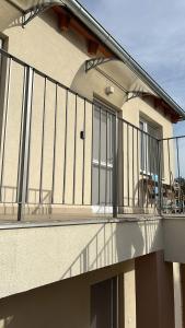A balcony or terrace at Apartmány Silvia