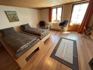Ruang duduk di Alpenchalet Spiher-Studio und ein weiteres Schlafzimmer +5 gambar