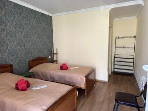 Letto o letti in una camera di Hotel-GVALA