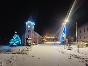 Apartmán Bokova chata v zime