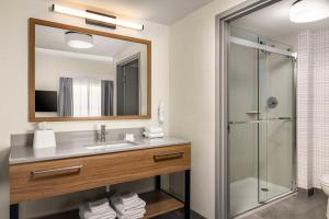 Koupelna v ubytování Hampton Inn & Suites Moline-Quad City Int'l Aprt