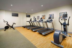 Fitness centrum a/nebo fitness zařízení v ubytování Doubletree By Hilton New York Times Square West