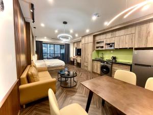 Køkken eller tekøkken på G-Apartment & Hotel