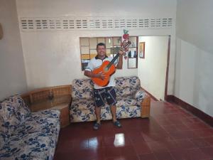 Posezení v ubytování Casa Las Graditas