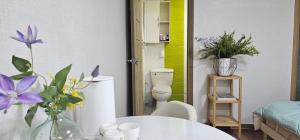 Voodi või voodid majutusasutuse Bojeongdong 1room toas