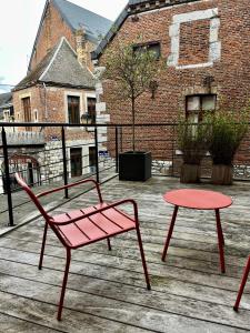 Balkón nebo terasa v ubytování Urban Nest
