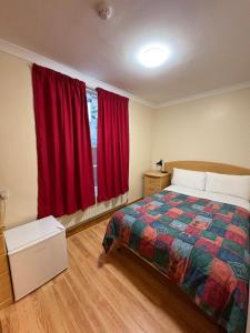 Postel nebo postele na pokoji v ubytování European Hotel