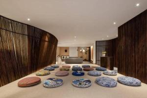 Posezení v ubytování Shanghai Zhujiajiao Xiangyu Independent Guesthouse + 28 fotografií