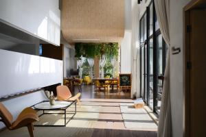 Posezení v ubytování Shanghai Zhujiajiao Xiangyu Independent Guesthouse