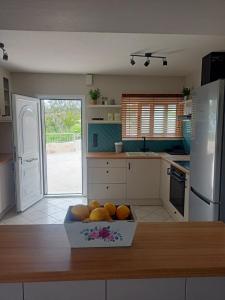 Una cocina o cocineta en Mariana's place