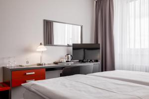 Postel nebo postele na pokoji v ubytování Hotel Vista
