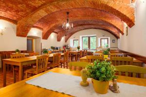 Restaurace v ubytování Pension U Starýho Dubu