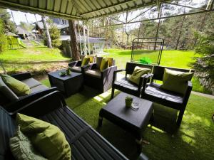 Vrt u objektu Vila POGLED Wellness i spa
