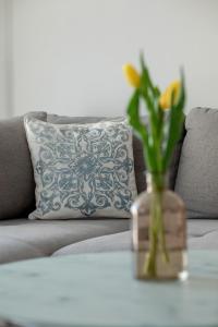 Posedenie v ubytovaní Jasnoszary Apartament Sun Seasons 24 w Kołobrzegu Blisko Morza by Noclegi Renters