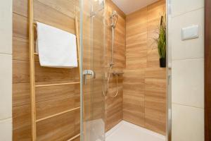Kúpeľňa v ubytovaní Jasnoszary Apartament Sun Seasons 24 w Kołobrzegu Blisko Morza by Noclegi Renters