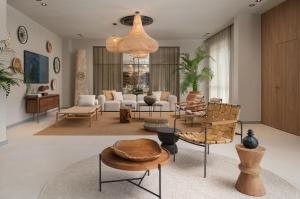 Posezení v ubytování Molum Hotel & Residences