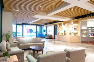 Posezení v ubytování Liga Hotel
