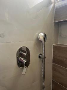 Koupelna v ubytování Hotel Portokali