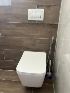 Koupelna v ubytování Hotel Portokali