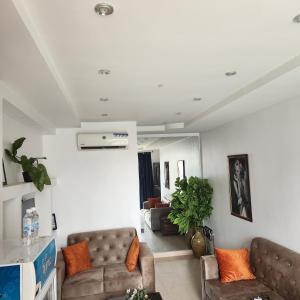 Posezení v ubytování HOD Apartments