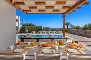 Jídlo v vily nebo okolí