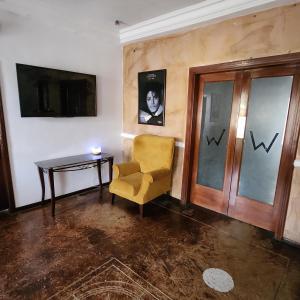 TV a/nebo společenská místnost v ubytování HOD Apartments