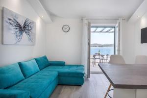 Posezení v ubytování Seaside apartments Polić, Rogoznica