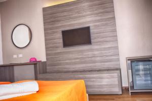 Postel nebo postele na pokoji v ubytování Paradise Beach Resort Selinunte