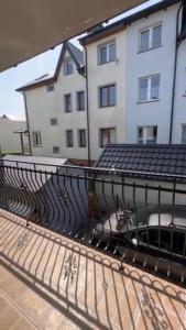Balkón nebo terasa v ubytování Pokoje u Renatki