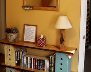 Knihovna v prázdninového domu