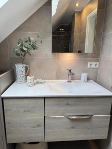 Koupelna v ubytování Boho Chic Penthouse + 16 fotografií