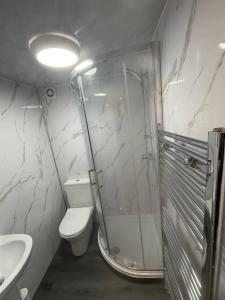 Koupelna v ubytování Saba Hotel London