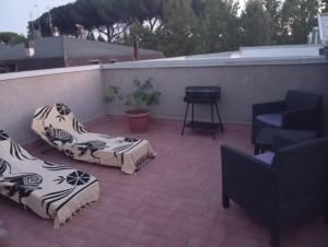 Posezení v ubytování B&B Guesthouse La Casetta Di Sutri sulla Francigena