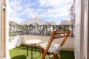 En balkon eller terrasse på rentafive - Bungalow - Terraza - Gran Playa