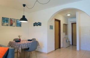 Posezení v ubytování Apartment Lucille in center of Rabac
