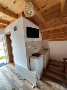 Sjónvarps- og/eða afþreyingartæki á Hotel Lovac