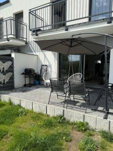 Balkón nebo terasa v ubytování Apartament 5