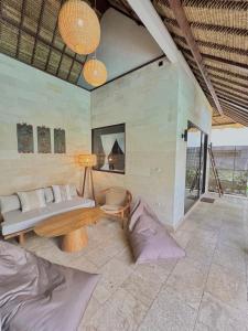 Χώρος καθιστικού στο Karmagali Suites Adults only & Private Pool Family Villas