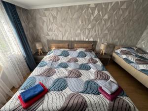 Postel nebo postele na pokoji v ubytování guesthouse gareji