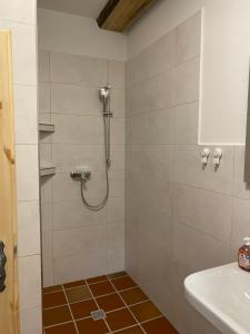 Koupelna v ubytování Wohnung 3