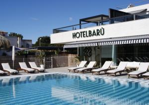 Basen w obiekcie Hotel Barú lub w pobliżu