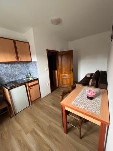 Eldhús eða eldhúskrókur á Hotel Lovac