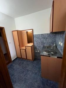 Eldhús eða eldhúskrókur á Hotel Lovac