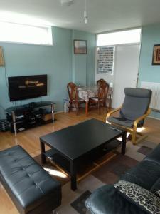 Istumisnurk majutusasutuses Double room in a cosy flat in Tooting