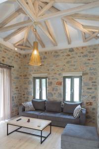 Posezení v ubytování Mythies - Holiday Houses in Mani