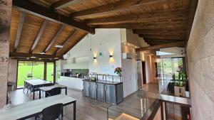 Kuchyň nebo kuchyňský kout v ubytování Casa Nahia Hostal Rural