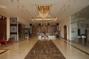 Χώρος καθιστικού στο فندق الخيال الكبير