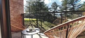 Ban công/sân hiên tại FOREST SIDE Apartmani