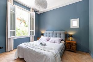 Кровать или кровати в номере HSAUVAN - Villa Design Swimming Pool Sea View