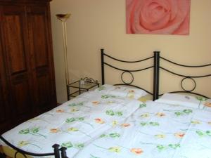 Postel nebo postele na pokoji v ubytování B&B della Pace